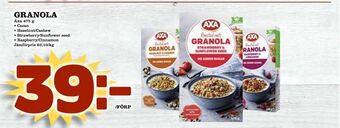 Nya Pulsen Granola erbjuda