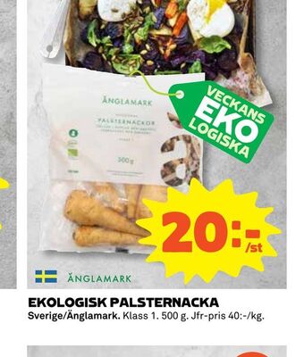 Coop Ekologisk palsternacka erbjuda