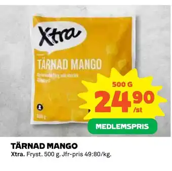 Tärnad mango