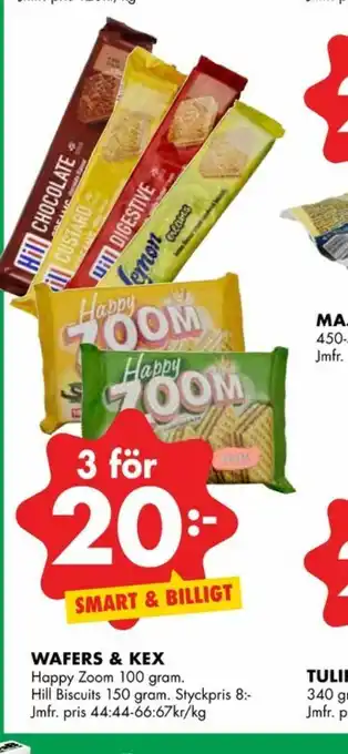 ÖoB Happy Zoom Kaffekex erbjuda