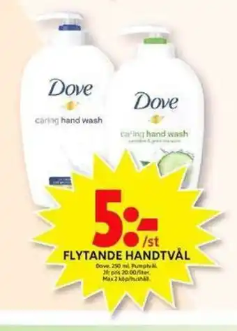 ICA Maxi Dove Fyltande Handtvål 250ml erbjuda