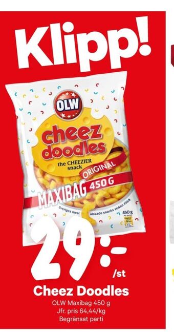 City Gross Olw ostbågar erbjuda