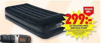 ICA Maxi Bestway Extrasäng Med Inbyggd Pump erbjuda