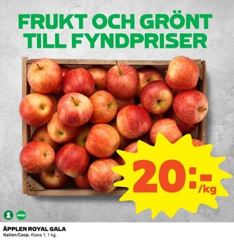 Coop Coop äpplen erbjuda