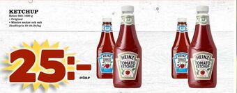 Matdax Heinz ketchup erbjuda