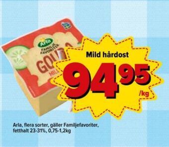Östenssons Arla gouda erbjuda