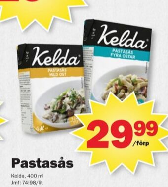 Kelda pastasås