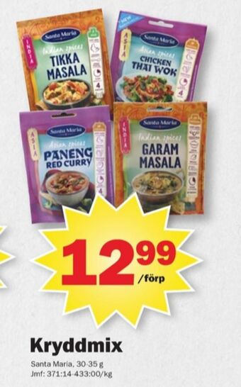 Pekås Santa maria kryddmix erbjuda