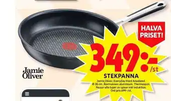 ICA Maxi Jamie Oliver Stekpanna Ø 28cm erbjuda