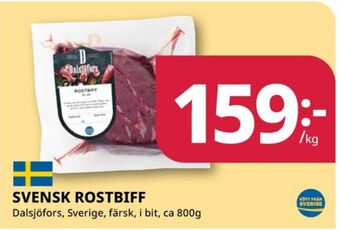 Tempo Dalsjöfors rostbiff erbjuda