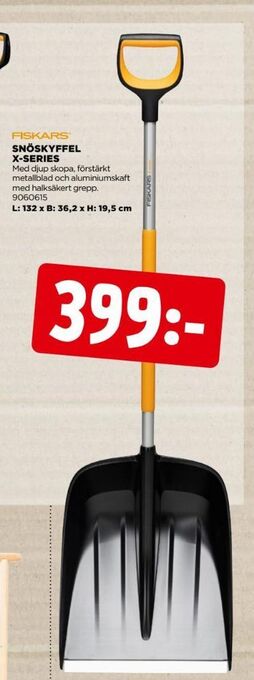Jem&Fix Fiskars snöskyffel erbjuda
