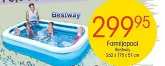 EKO Bestway Familjepool 262 x 175 x 51cm erbjuda