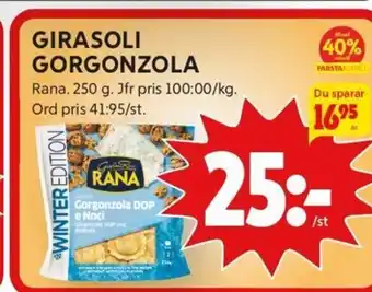 ICA Kvantum Girasoli Gorgonzola erbjuda