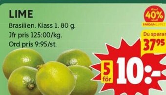 ICA Kvantum Lime erbjuda
