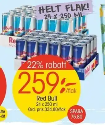 EKO Red Bull 24 x 250ml erbjuda