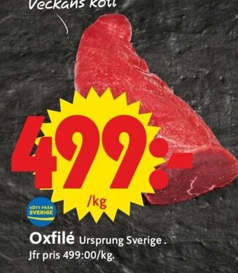ICA Supermarket Oxfilé erbjuda