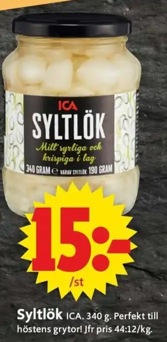 ICA Supermarket Syltlök erbjuda