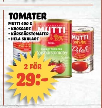 Nelins Tomater erbjuda