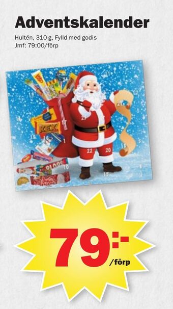 Pekås Adventskalender erbjuda