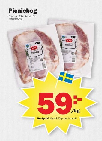 Pekås Picnicbog erbjuda