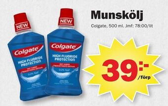 Pekås Munskölj erbjuda