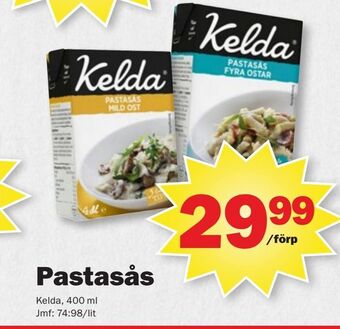 Pekås Pastasås erbjuda