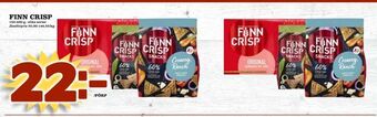 Supergrossen Finn crisp erbjuda