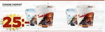 Supergrossen Turkisk yoghurt erbjuda