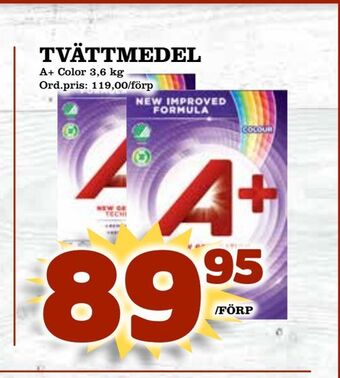 Supergrossen Tvättmedel erbjuda