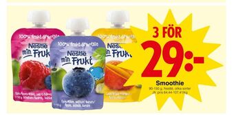 Matöppet Nestlé barnmat erbjuda