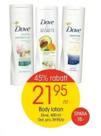 Dove Body lotion 400ml