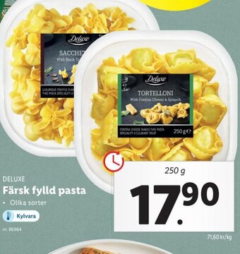Lidl Färsk Fylld Pasta erbjuda