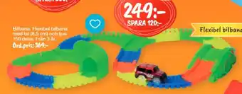 Bo Ohlsson Bilbana. Flexibel Bilbana Med Bil (8.5 cm) Och Ljus erbjuda