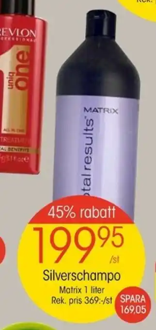 EKO Matrix Silverschampo 1 liter erbjuda