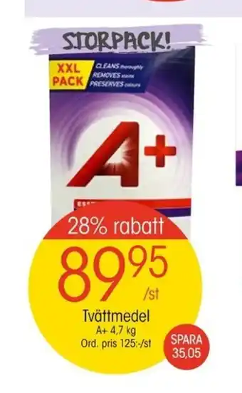 EKO A+ Tvättmedel 4,7kg erbjuda