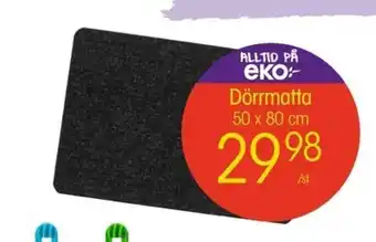 EKO Dörrmatta 50 x 80cm erbjuda