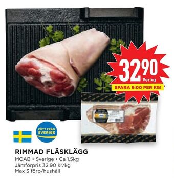 Willys Hemma Rimmad fläsklägg erbjuda