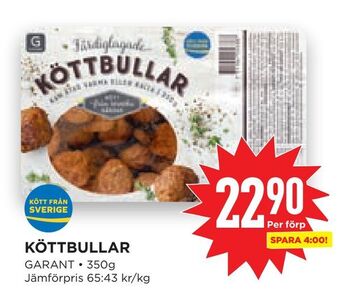 Willys Hemma Köttbullar erbjuda