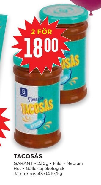 Willys Tacosås erbjuda
