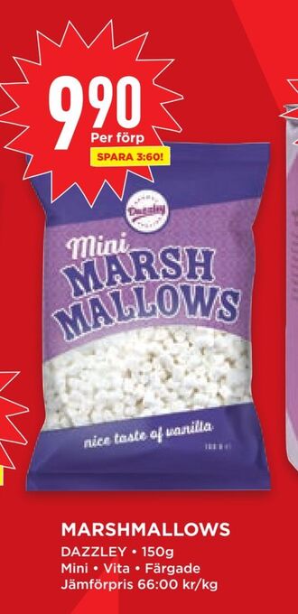Willys Marshmallows erbjuda