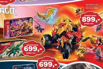Lekextra Lego ninjago 71773 erbjuda