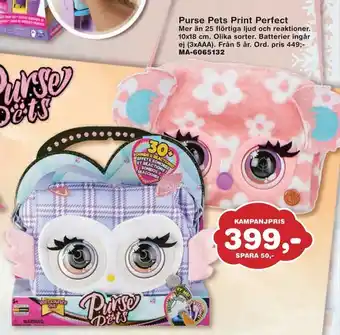 Lekextra Purse pets print perfect erbjuda