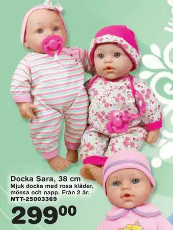 Lekextra Docka sara, 38 cm erbjuda