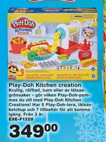 Lekextra Play-doh kitchen creation erbjuda