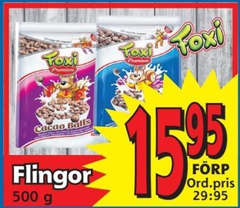 Supergrossen Flingor erbjuda