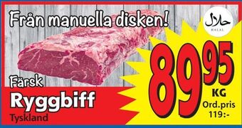 Supergrossen Ryggbiff erbjuda
