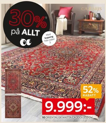 XXXLutz Orientalisk matta ca 200x300 cm erbjuda