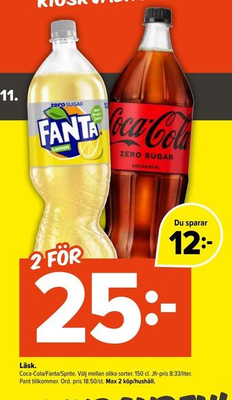 Coop Extra Läsk erbjuda