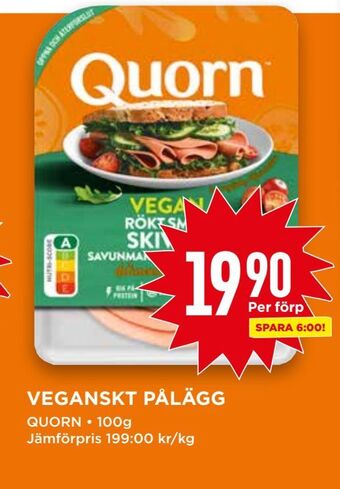 Willys Veganskt pålägg erbjuda