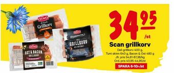 City Gross Scan grillkorv erbjuda